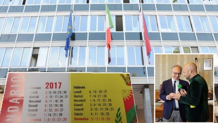 IN COMUNE ARRIVA STRISCIA, UNA PIGNA IN PEGNO PER MARINO