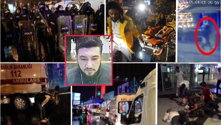 ISTAMBUL : strage di Capodanno 39 morti, 69 feriti