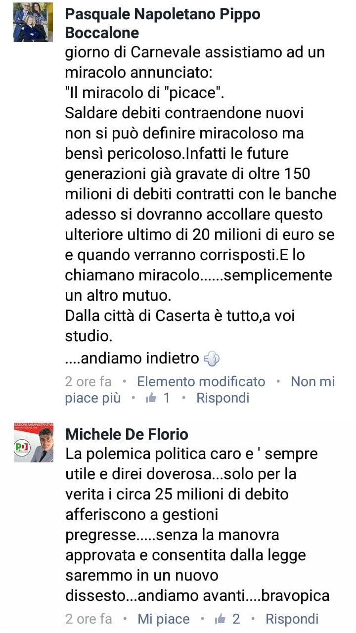 La triade Napolitano-Desiderio-Guerriero attacca sui social Marino & Co