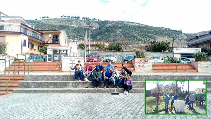 Tuoro i cittadini puliscono la piazza, quello che succede dopo è incredibile