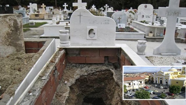 Furti al cimitero di Marcianise