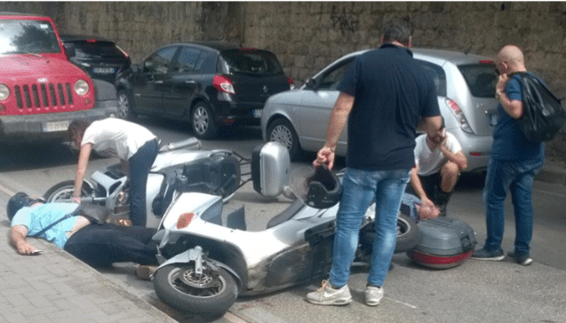 Scontro frontale ad Ercole.
