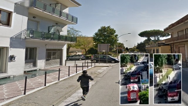 Paura in via Cappuccini,  auto travolge moto che a sua volta…