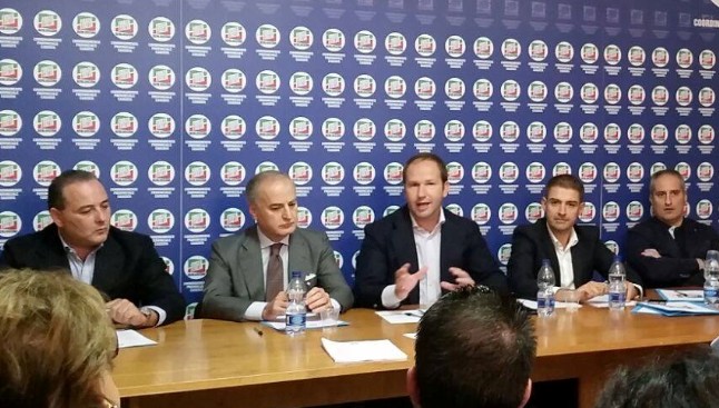 Nella sede di F.I. la presentazione del candidato Presidente della Provincia