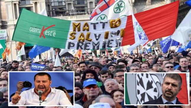 La Lega conquista CasaPound:” Siamo con SALVINI premier”