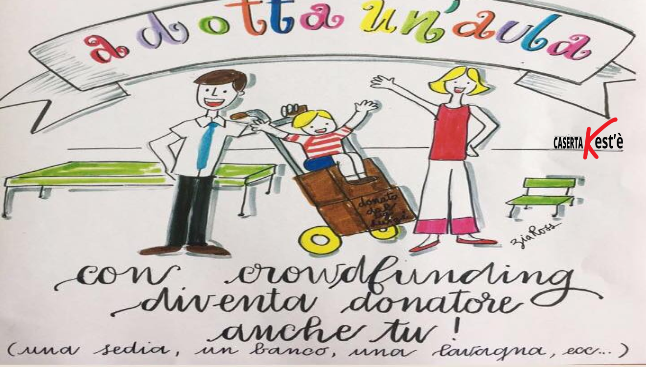 “De Amicis-da Vinci” di Caserta intraprende una RACCOLTA FONDI per l’anno scolastico 2018-2019