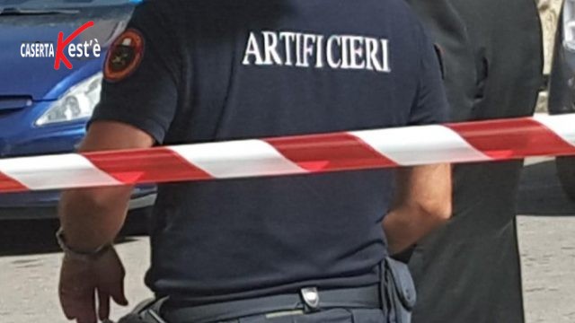 A CASERTA SCATTA L”ALLARME BOMBA’ IN VIA CESARE BATTISTI