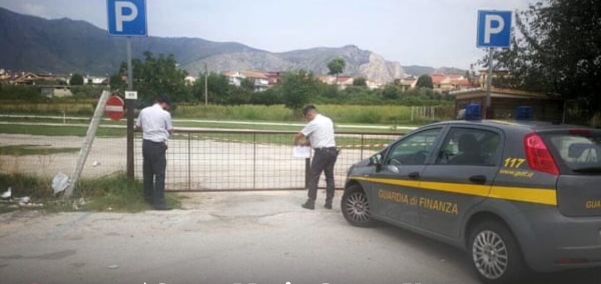 Guardia di Finanza Sequestra Parcheggio Adiacente Al Mercato di Santa Maria Capua Vetere