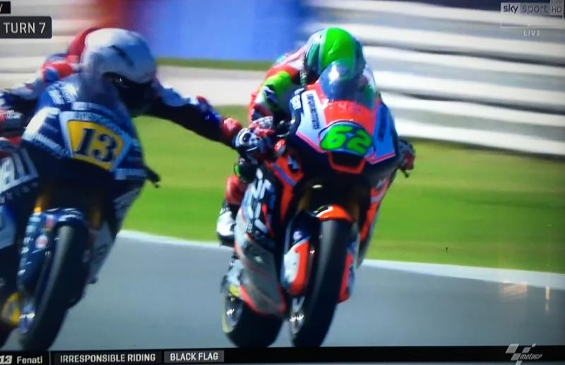 Tentato omicidio nel moto2 GP Misano.