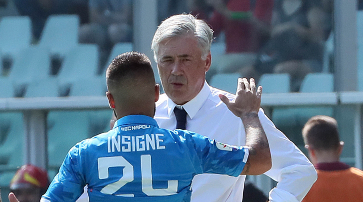 Sassuolo battuto dal Napoli 2-0: a segno Ounas e Insigne