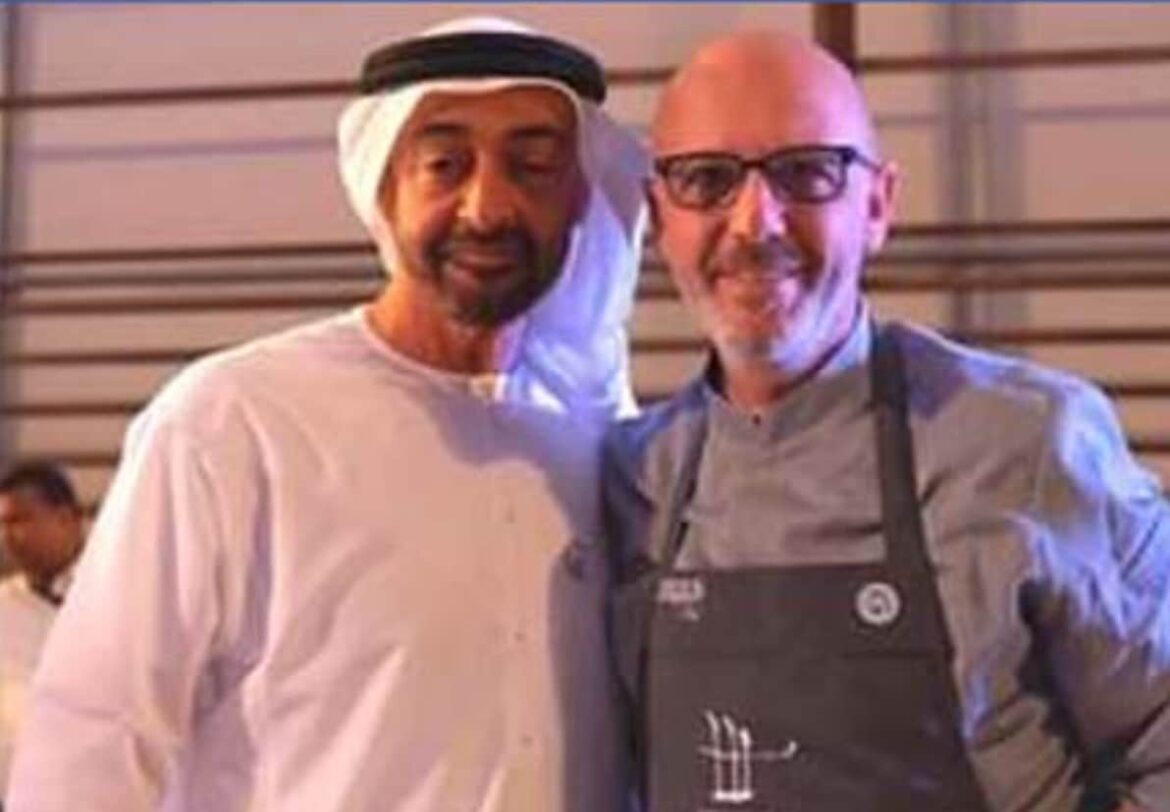 Il Pizzaiolo Franco Pepe “Ambasciatore del Gusto “ alla Corte dello Sceicco negli Emirati Arabi