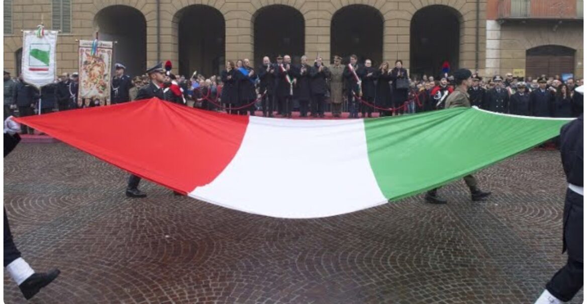 LA GIORNATA DELLA BANDIERA, IL TRICOLORE COMPIE 222 ANNI