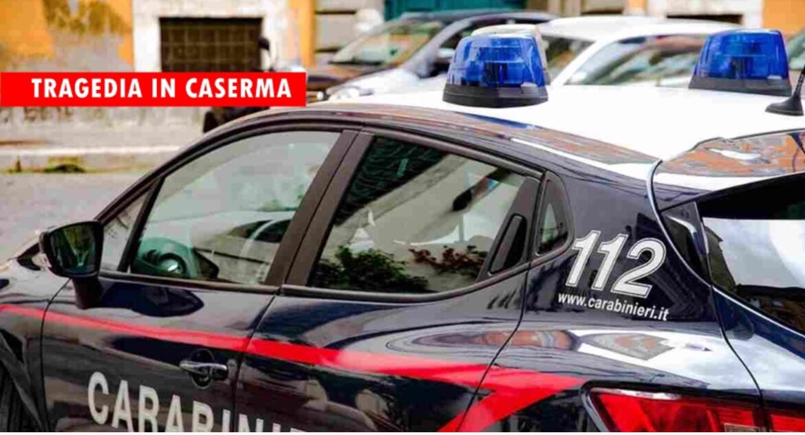 CARABINIERE CASERTANO PROSSIMO ALLA PENSIONE SI TOGLIE LA VITA IN CASERMA