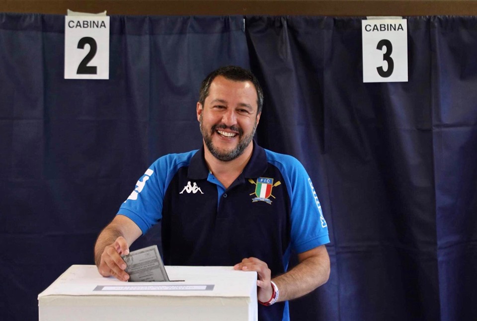 Lega primo partito, Salvini: «Una sola parola, Grazie»