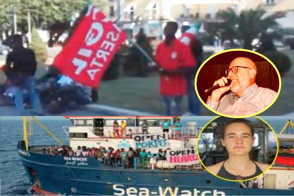 L’ennesima sfilata rossa (e buonista)  davanti la Prefettura