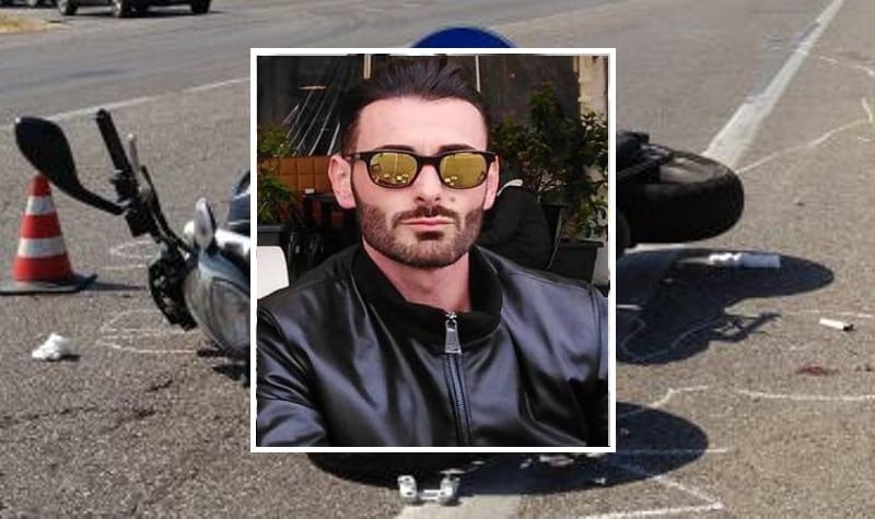 Antonio Rauso si schianta con la moto sulla panoramica