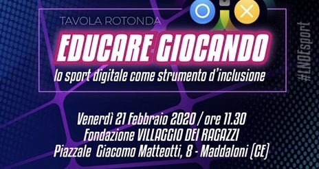 UN CAMPIONATO ALLA PLAYSTATION: LA LEGA DILETTANTI SBARCA AL VILLAGGIO DEI RAGAZZI DI MADDALONI PER LA TAPPA CAMPANA DI ESPORTS