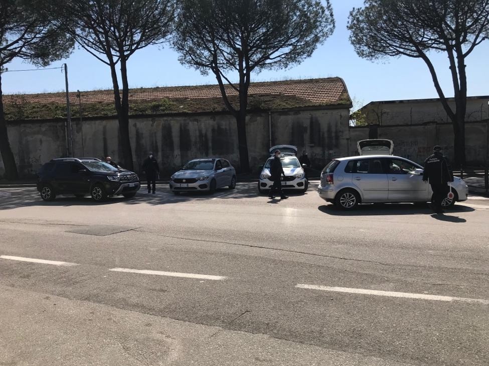 Coronavirus a Caserta: il bilancio delle attività di Polizia Municipale