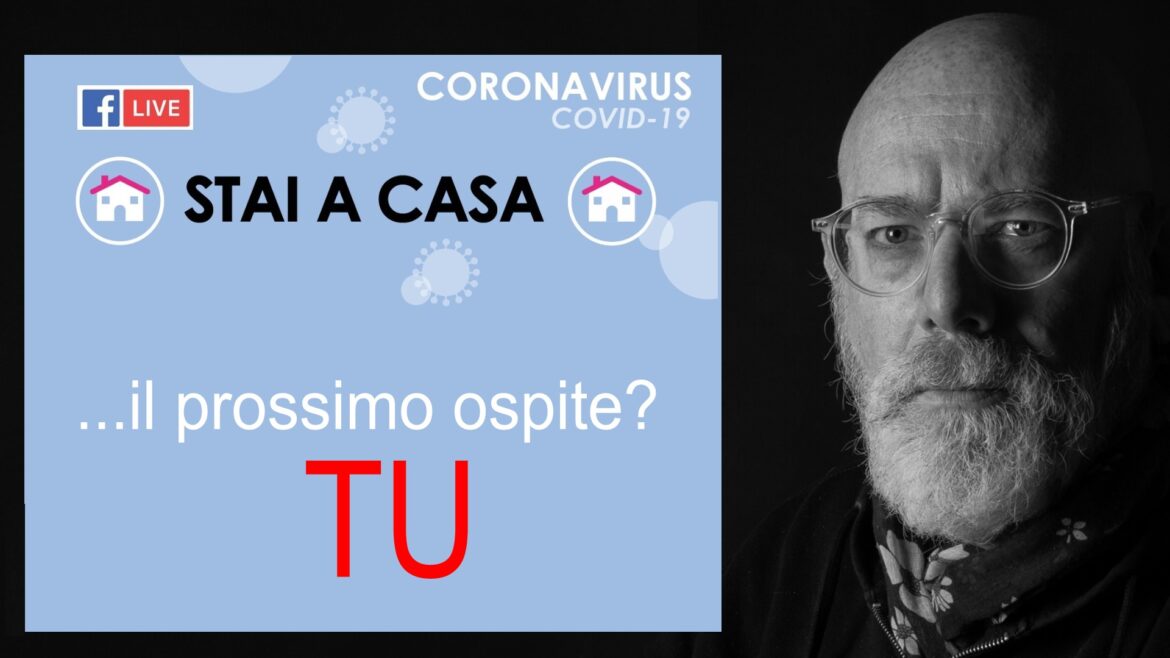 Guerriero ed i suoi ospiti, la diretta Facebook ai tempi del Coronavirus: “Stai a casa” è un successo