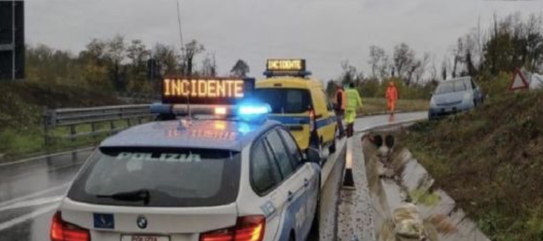 Tragico incidente in autostrada,morto giovane militare