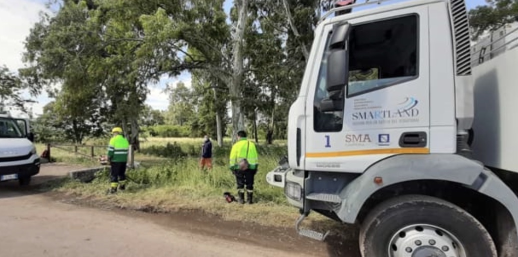 Lago di Falciano: iniziati i lavori di manutenzione boschiva