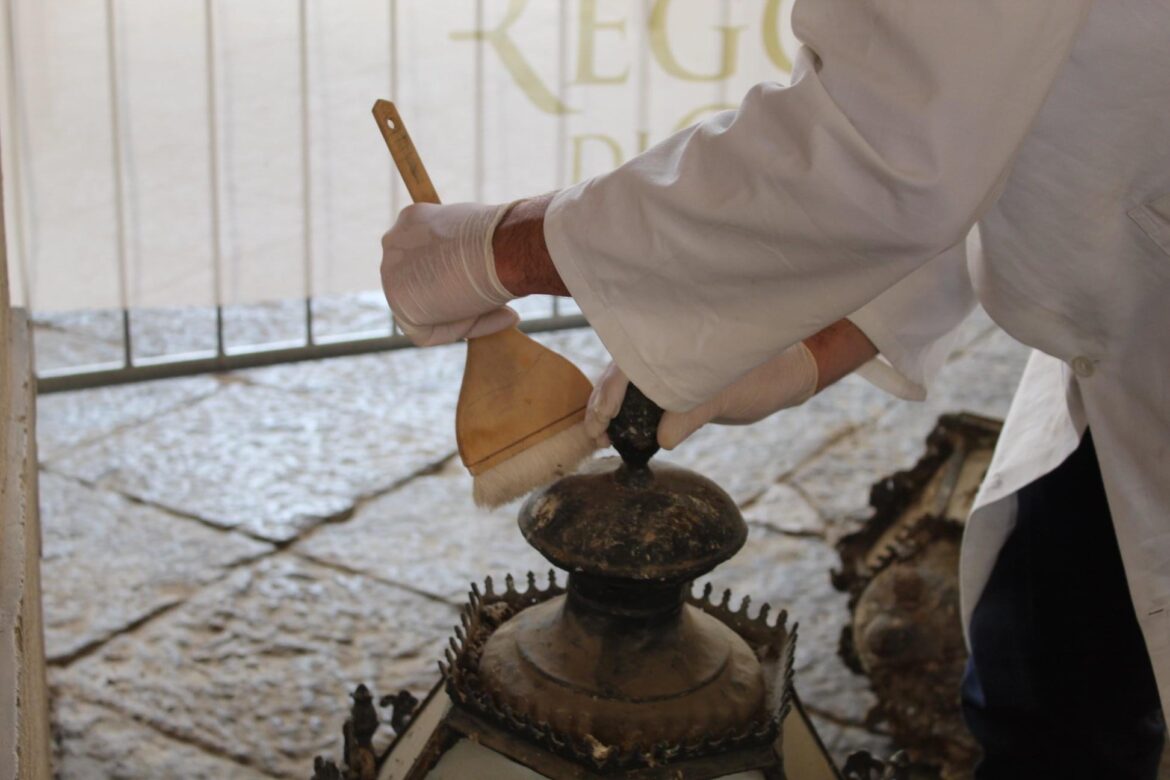 Reggia di Caserta: al via il restauro delle lanterne del Cannocchiale