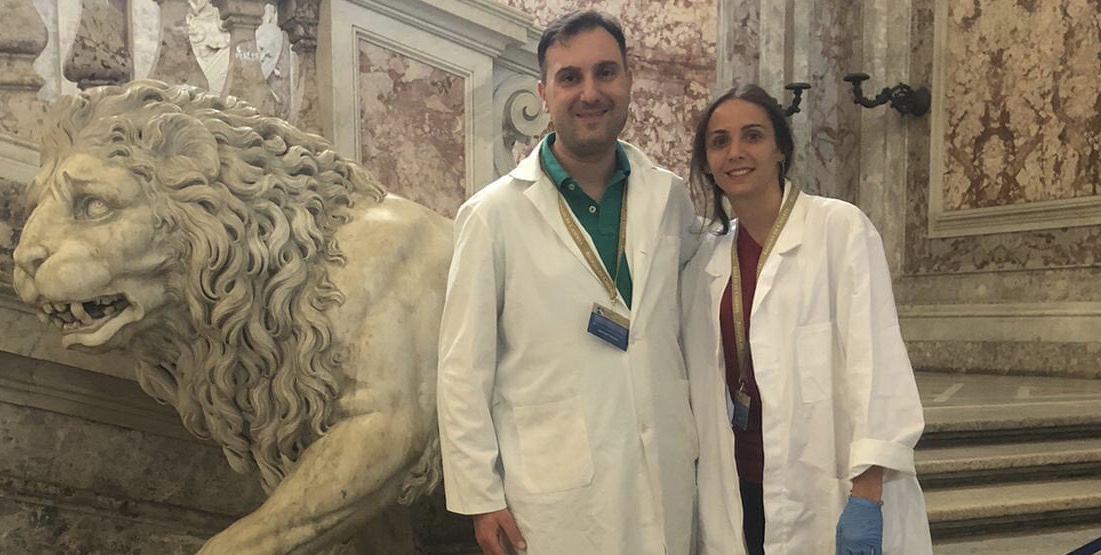 Reggia di Caserta: iniziato  l’intervento di manutenzione dei leoni marmorei dello Scalone Reale