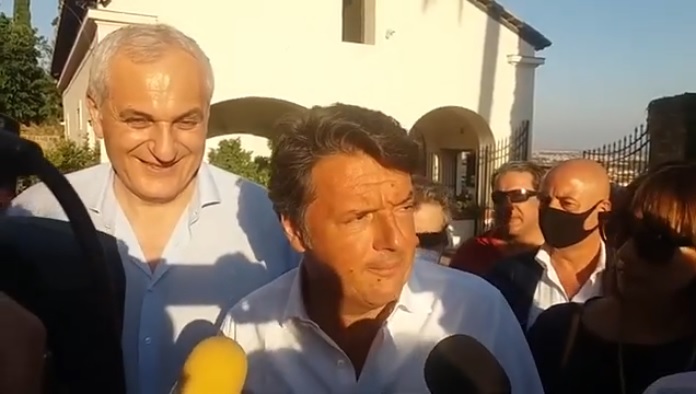 Renzi al Belvedere per ‘La mossa del cavallo’