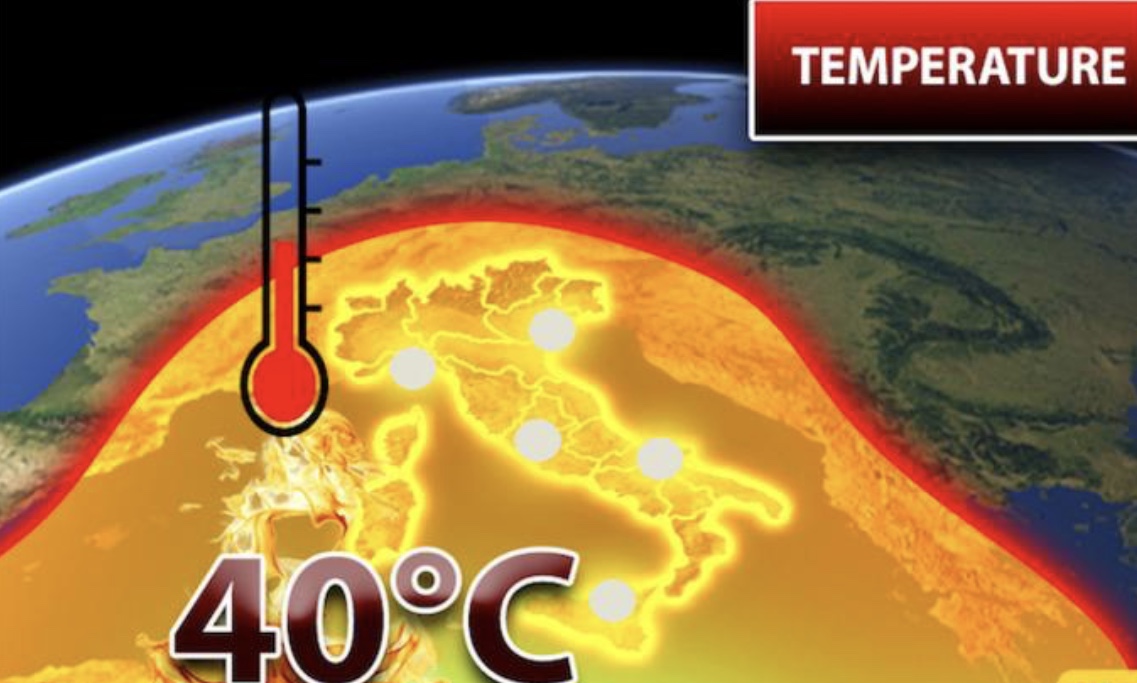 Temperature, in arrivo ondata di calore