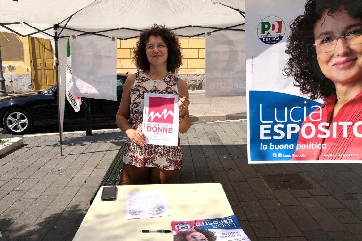 Caserta, Lucia Esposito (Pd) firma il Patto per le donne