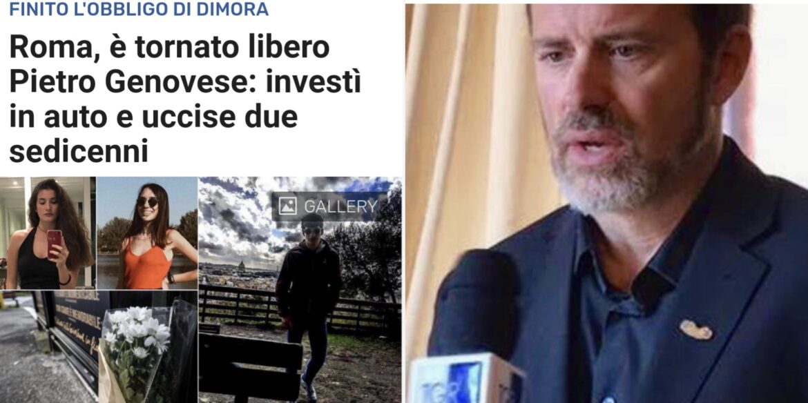 Incidenti stradali: Pietro Genovese torna libero