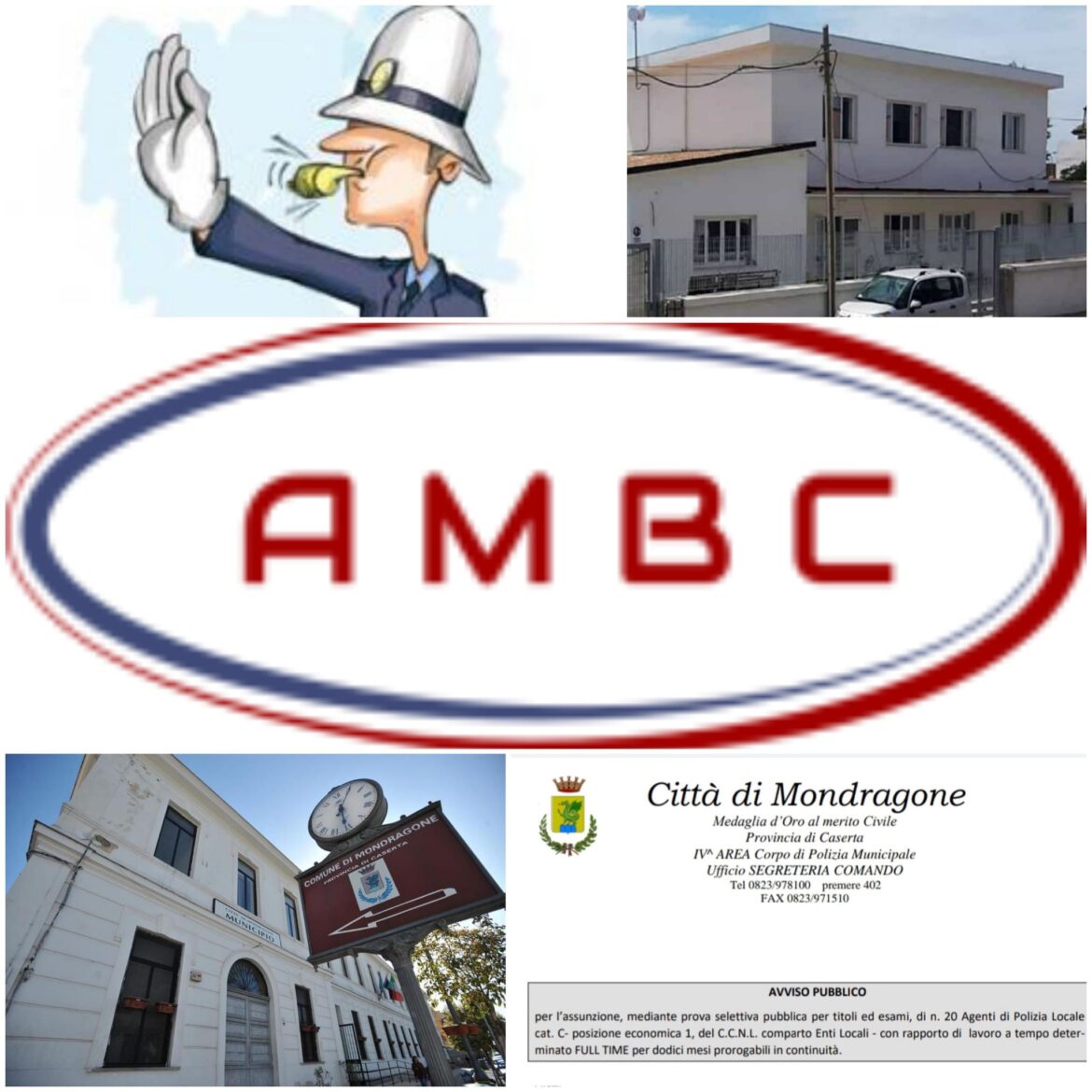 AMBC: Il “bando Bonuglia” per assumere 20 Vigili urbani è (a nostro avviso) illegittimo