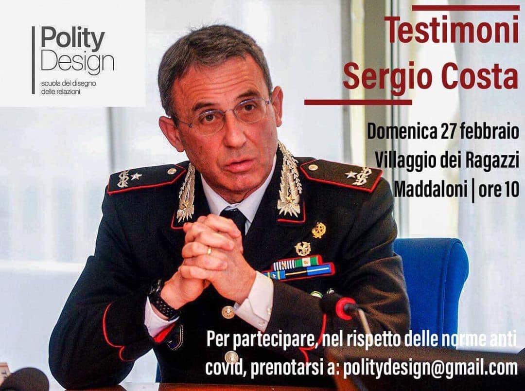 Il generale Sergio Costa al Villaggio dei Ragazzi