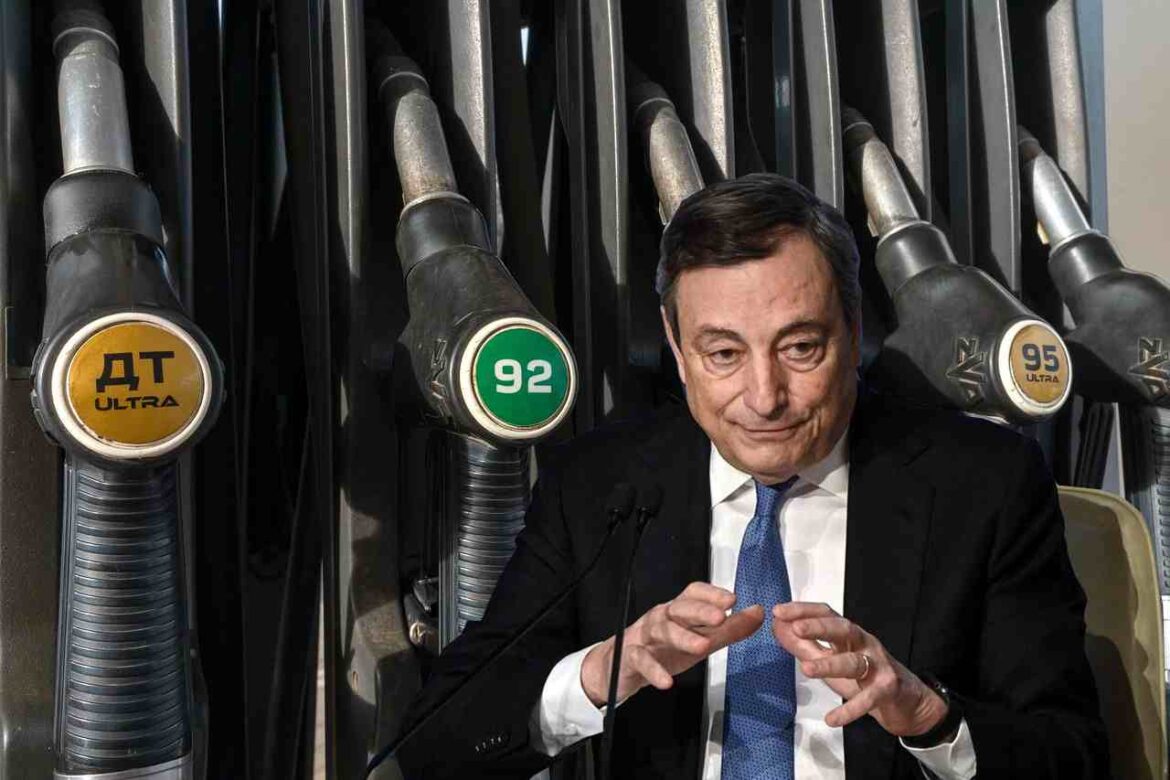 Scatta oggi la quaresima di Draghi sul carburante