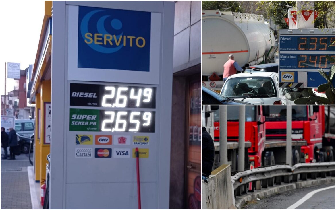 Sciopero trasportoUnito annullato, ma le proteste resistono, e il carburante sale ancora