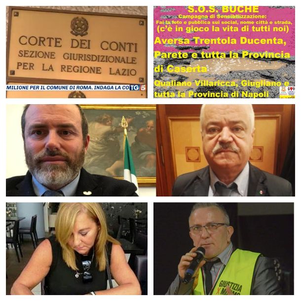 Buche stradali, la Corte dei Conti del Lazio indaga sui lavori effettuati dal comune di Roma e sui fondi spesi. Pallotti, Ronzullo e Ciaramella: «L’esempio venga seguito anche da tutte le altre regioni»