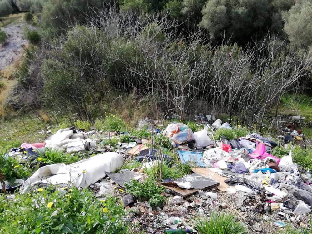 PULIZIA DI ALCUNE STRADE IN PROVINCIA DI CASERTA