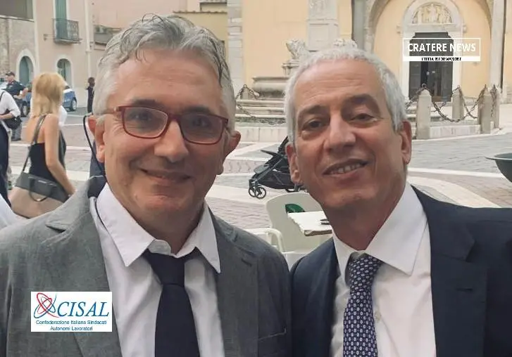 Caserta maglia nera come servizi ad Anziani e bambini per uno dei segretari CISAL Caserta