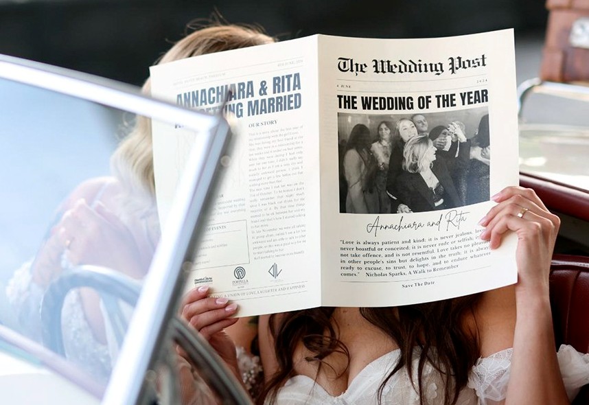 Rita la figlia del pasticciere Poppella sposa la sua Annachiara.