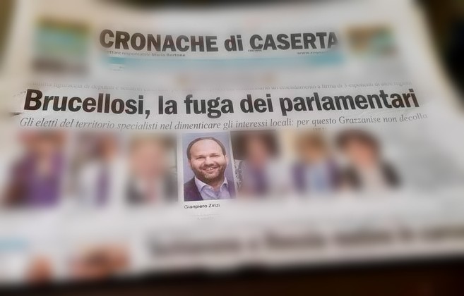 ‘Cronache di Caserta’ attacca i parlamentari locali. Zinzi non ci stà