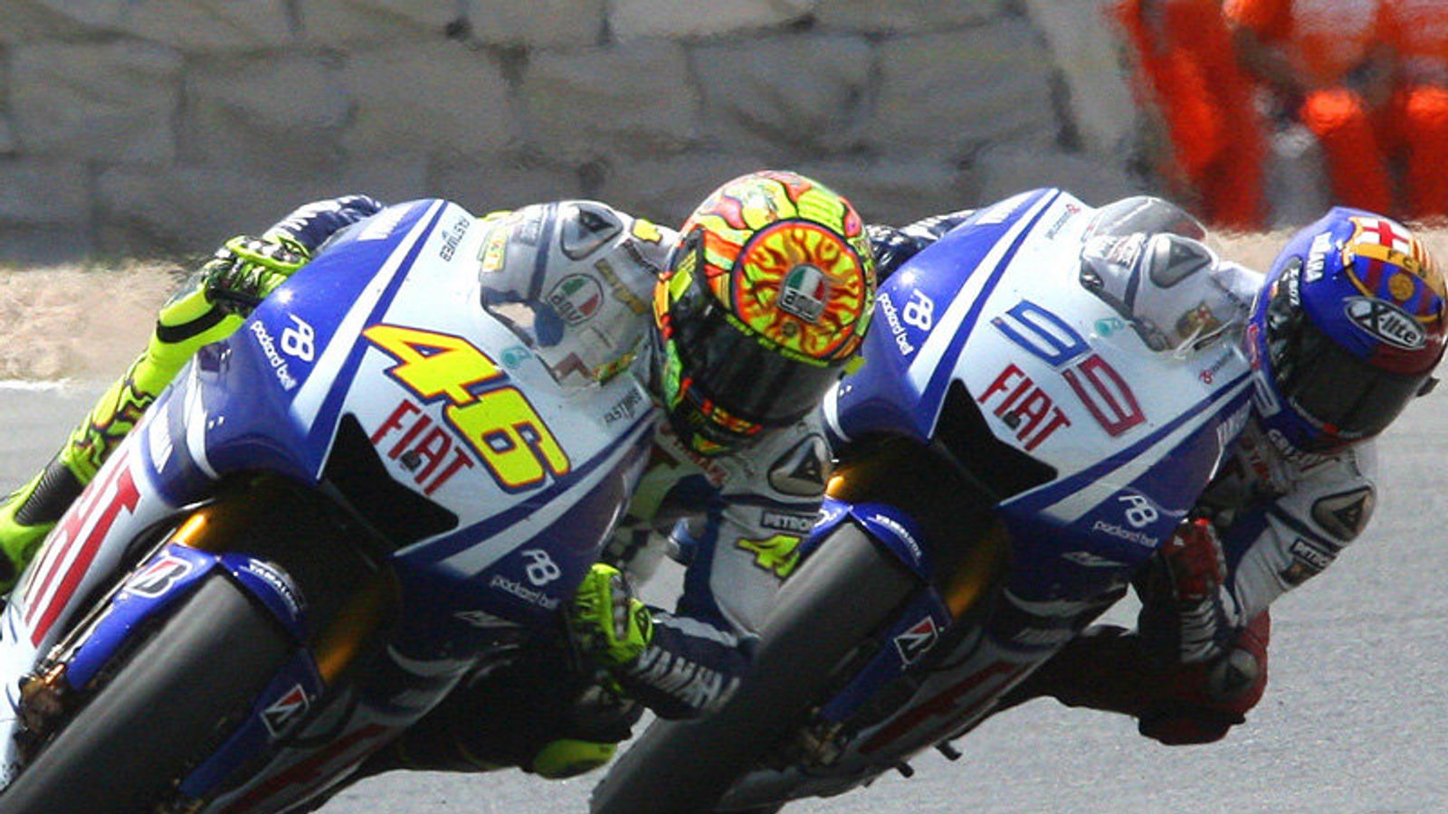 Catalunya 2009 MotoGP, ultimi tre giri da Cardiopalma, targati Rossi Lorenzo