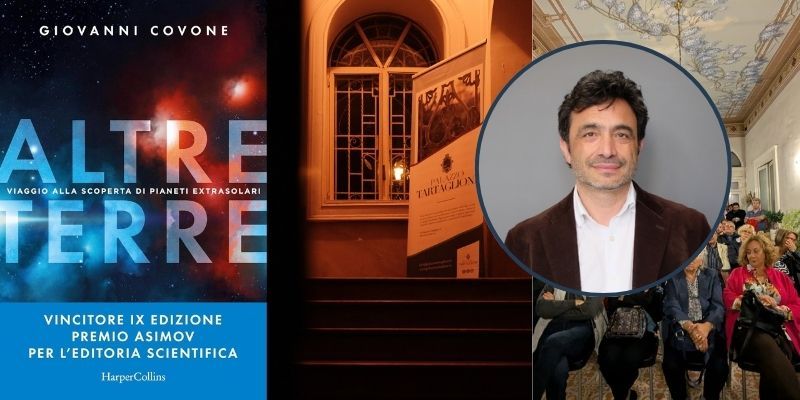L’astrofisico Giovanni Covone a Marcianise presso Palazzo Tartaglione con il monologo  “Inno alla Terra – La Terra e gli altri pianeti nella letteratura italiana”