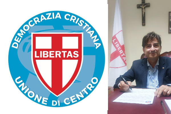 'l'Avv. Arnaldo Gadola firma la candidatura con la lista Democrazia Cristiana- UDC prossime elezioni regionali della Campania del 23 e 24 Novembre 2025.